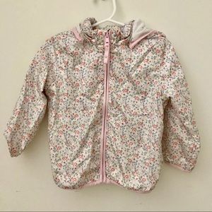 H&M Floral Windbreaker